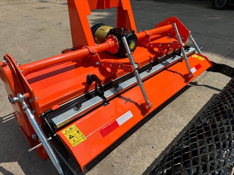 NEW Heavy Duty 200 cm Stone Burier Rotavator Tiller Packer Roller for tractor
