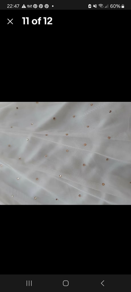 Pakistani Indian Party Dress Excellent Condition Cream With Gold Dimonds