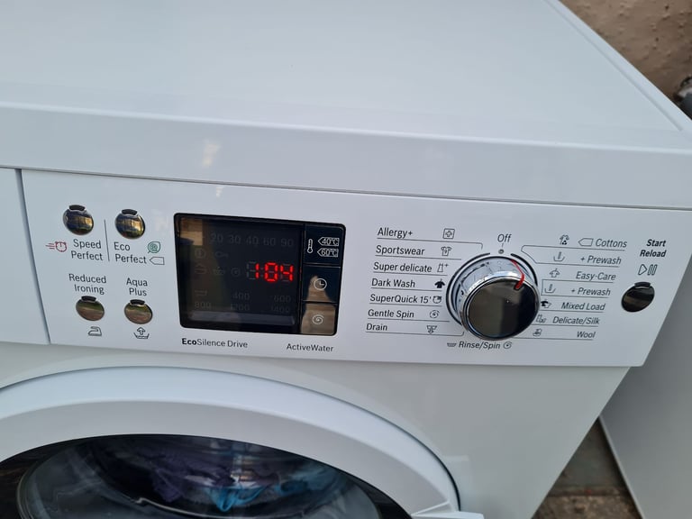 Bosch washing machine 8kg capacity A +++