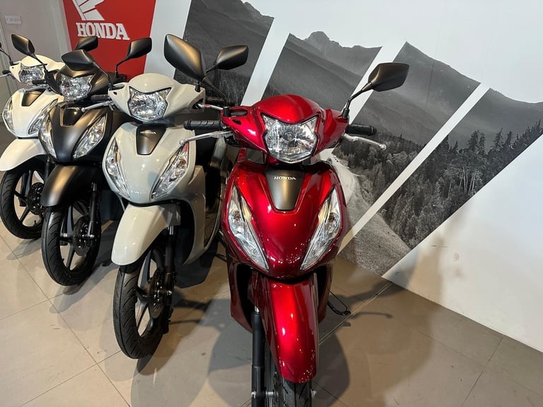 New Honda NSC Vision 110 - Mega Deal Was £2999 now £1995 with free Security Pack