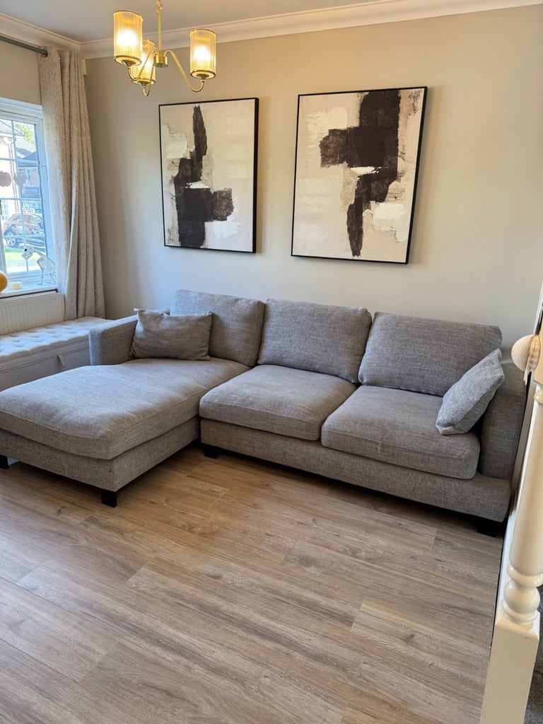 Dwell Lugano Left Hand Facing 4 Seater Chaise End Sofa