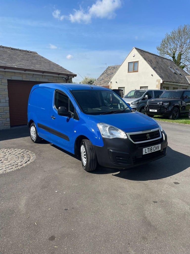 2018 Peugeot Partner 1.6 BlueHDi 648 S L1 4dr PANEL VAN Diesel Manual