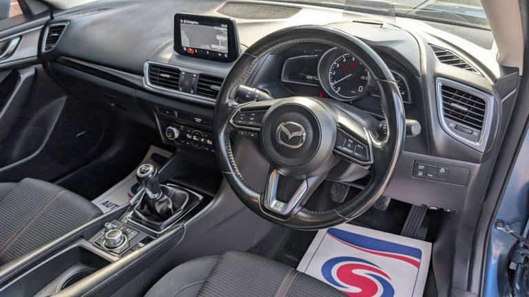 2018 18 MAZDA MAZDA3 2.0 SKYACTIV-G SPORT NAV HATCHBACK 5DR PETROL MANUAL EURO 6