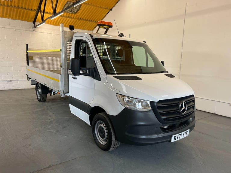 2022 Mercedes-Benz Sprinter 2.0 315 CDI Progressive RWD L3 Euro 6 (s/s) 2dr Dropside Diesel Manual