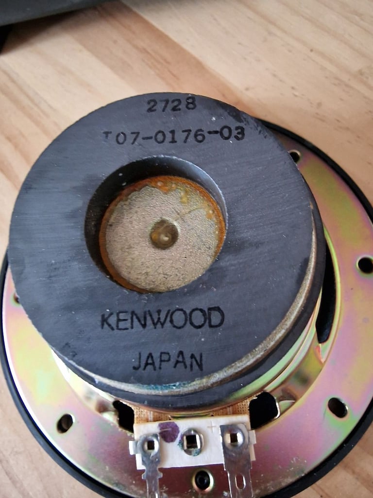 Kenwood LS-A9 R top speaker spare drivers pair, 272B, T07-0176-03