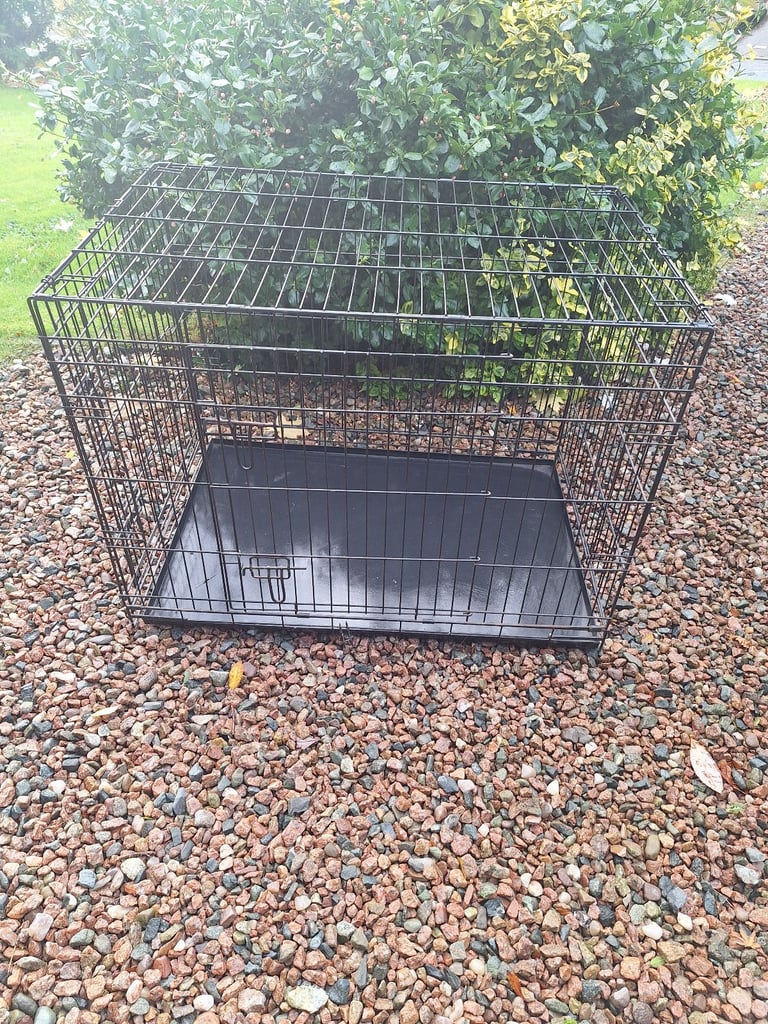 Dog crate with cover