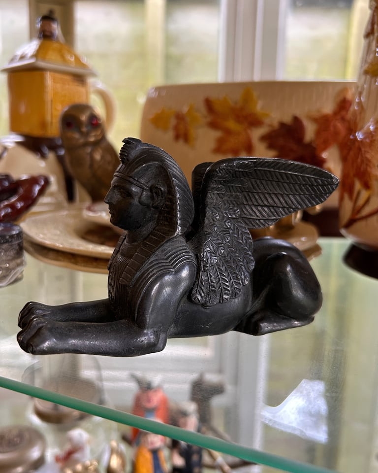 image for Spelter Sphinx Figure