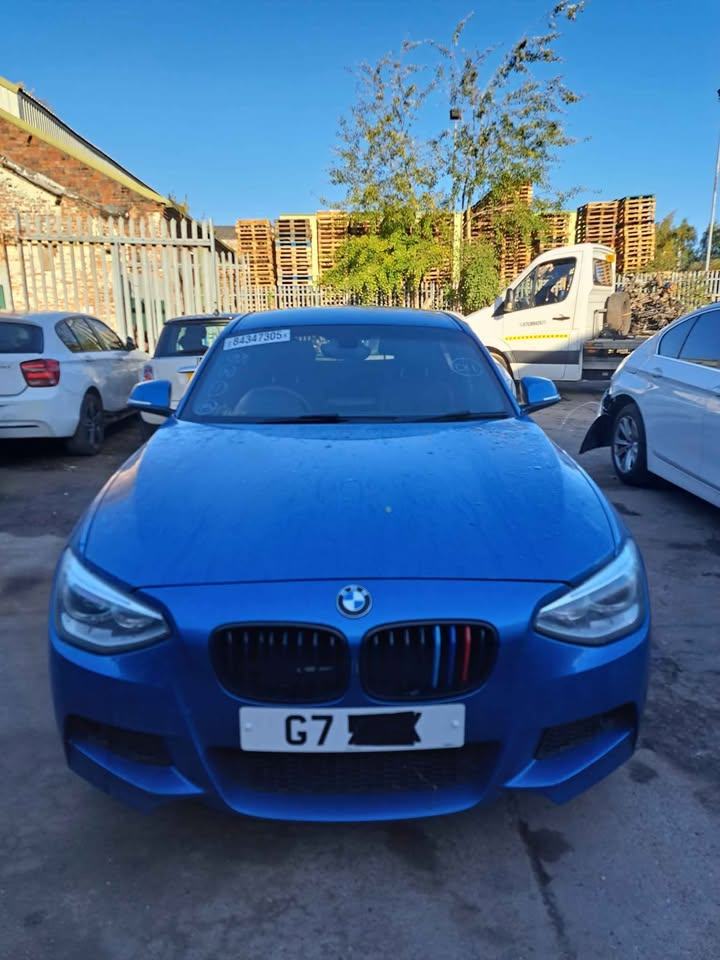 BMW 120D XDRIVE MSPORT PRE LCI F20 DISMANTLING PARTS BUMPER LIGHT BONNET WING SUSPENSION MIRROR