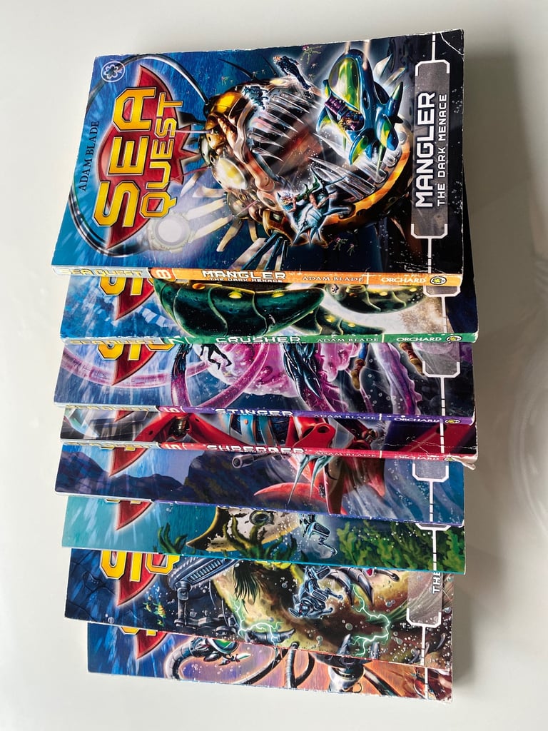 Numbers 1-8 Sea Quest Books 
