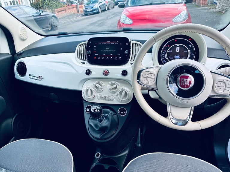 Fiat 500C, Convertible, 2018, FSH, Petrol, Manual, 1 lady owner 
