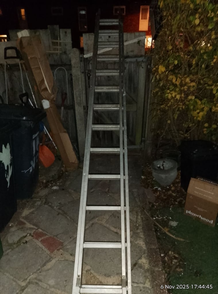 14+ ft, A massive 2 levels ladder 