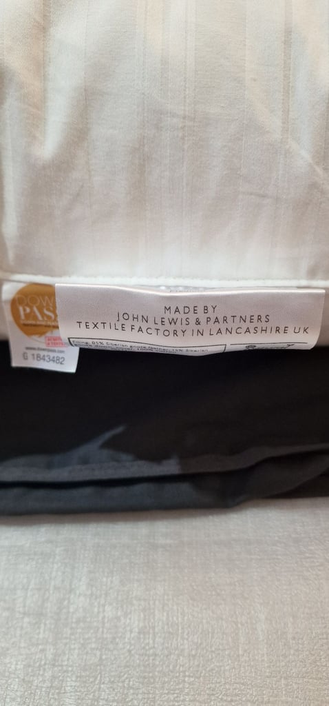 Natural collection siberian goose feather and down pillow standard medium