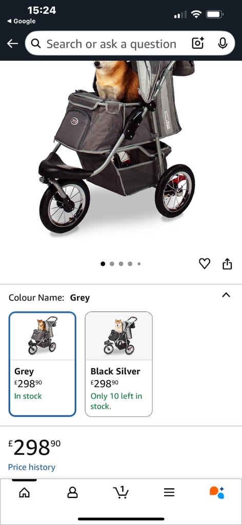 Dog pram 