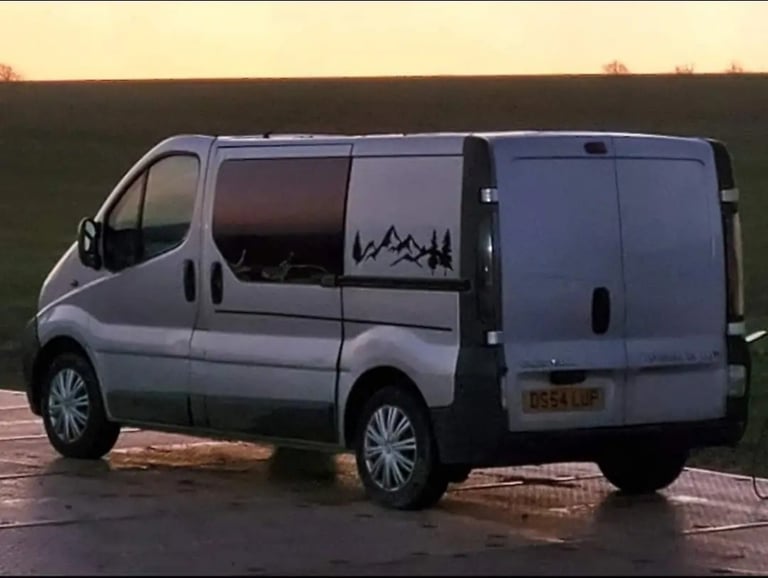 Vauxhall Vivaro Campervan 1.9 Diesel Manual SWB Silver 