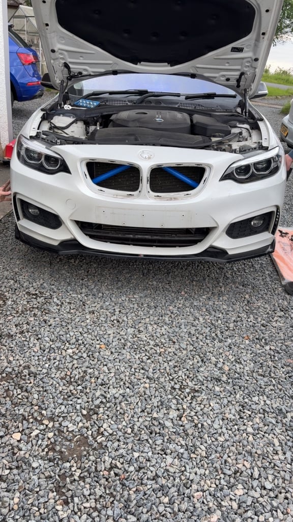 BMW 2 series f22 m sport front bumper 