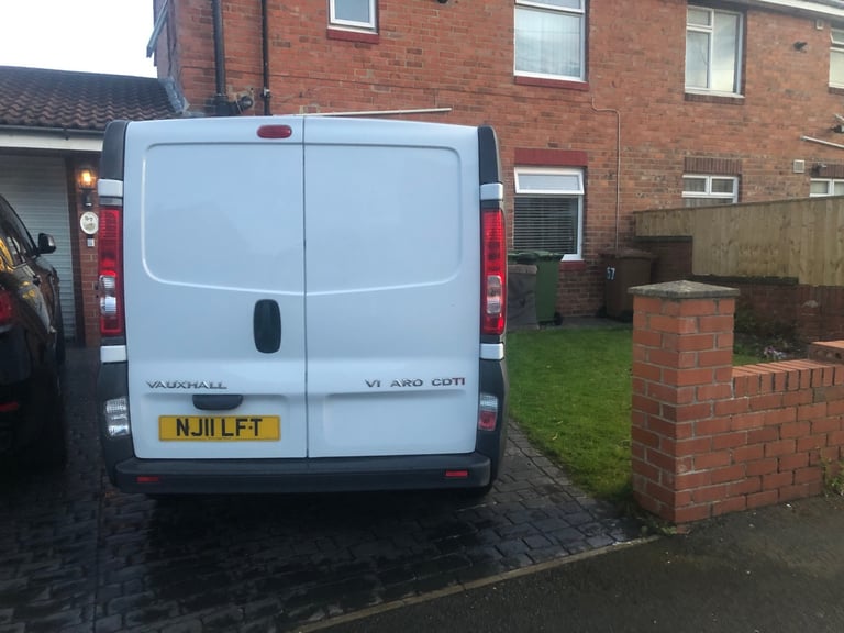 Vauxhall vivaro 2011