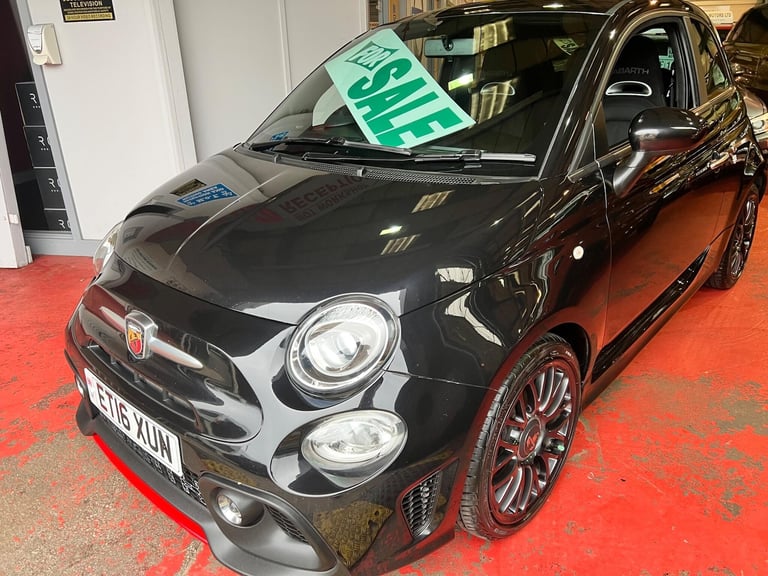 2016 Abarth 595 1.4 T-Jet Euro 6 3dr HATCHBACK Petrol Manual