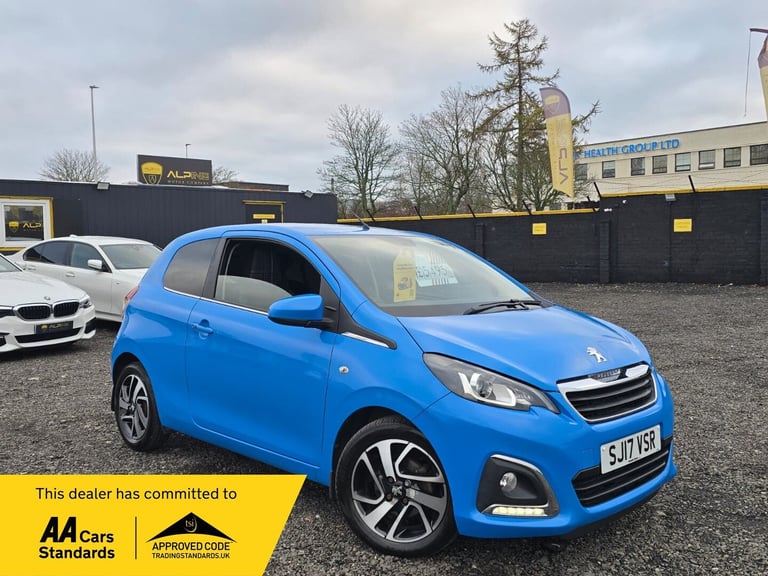 2017 Peugeot 108 1.2 PureTech Allure 3dr HATCHBACK Petrol Manual
