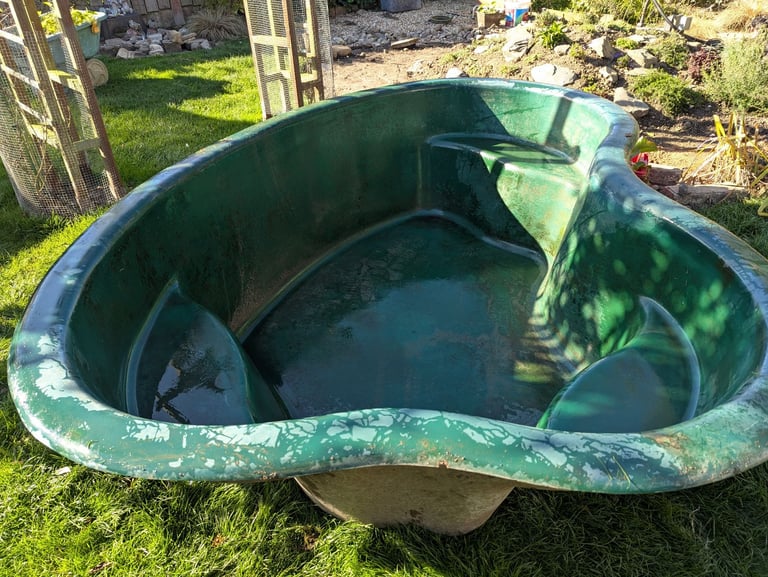 image for Marlin Fiberglass Pond  L235cm  W177cm. D used61cm