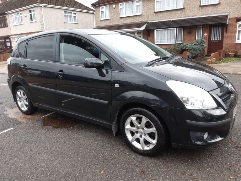2008 Toyota Corolla Verso 1.8 VVT-i SR MPV 5dr Petrol Manual 7 Seater Low miles ULEZ Free HPI Clear