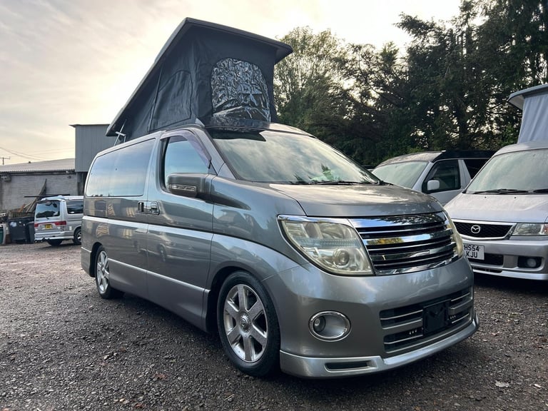 Nissan Elgrand RIDER POP TOP 4 Berth New Full Camper Conversion