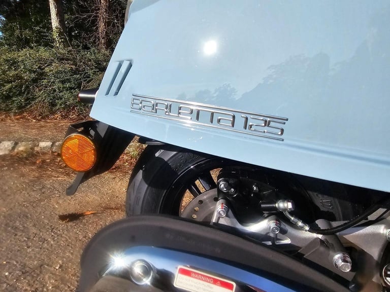 AJS BARLETTA 125 CVT EURO 5 2025 Petrol Automatic in Blue
