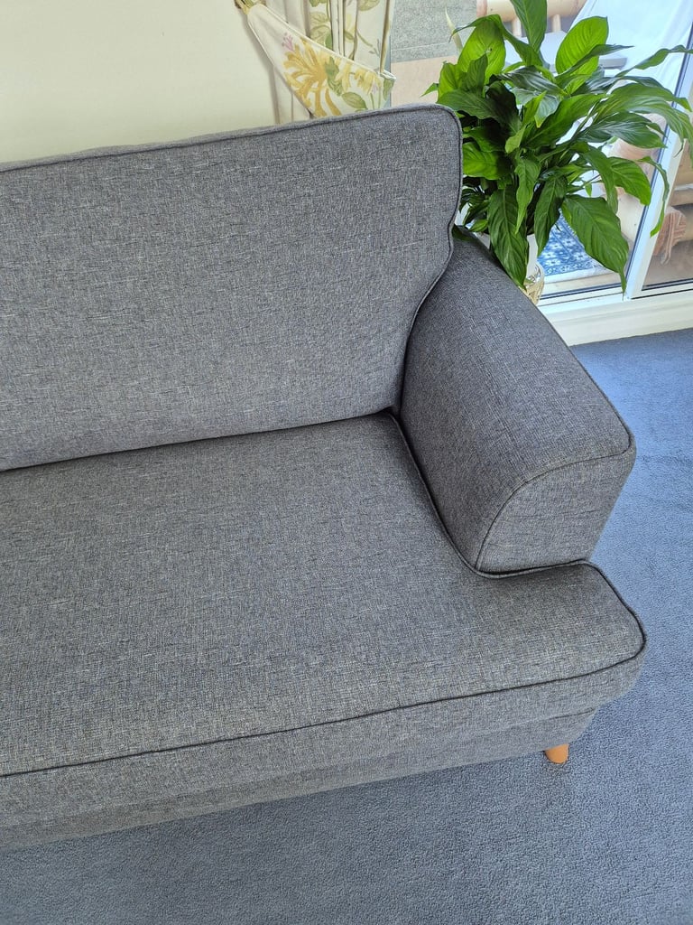 M&S Copenhagen Large Full Corner Sofa in Grey RRP £2799 *FREE LOCAL DELIVERY*