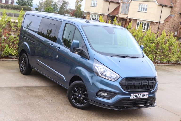 2022 Ford Transit Custom 2.0 320 EcoBlue Limited Crew Van Double Cab 5dr Diesel Manual L2 H1 Euro...