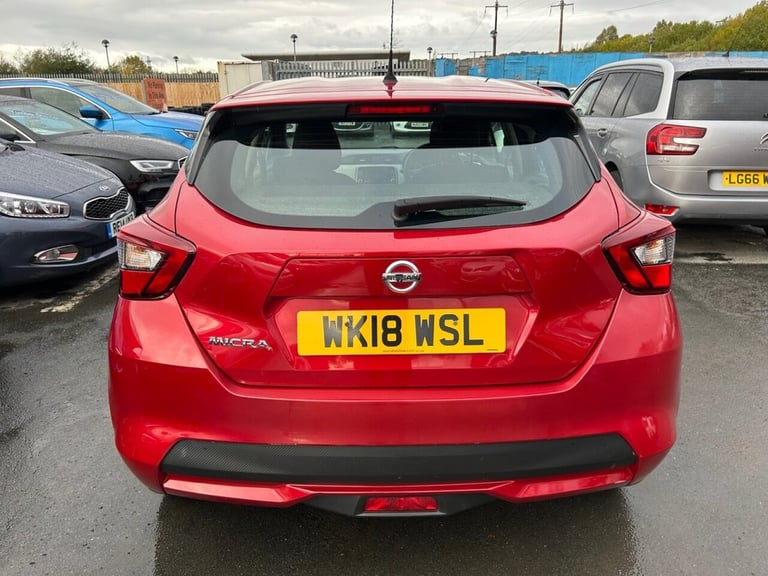 2018 Nissan Micra 0.9 Petrol (IG-T), Acenta Edition, Hatchback, 5 Door, Manual, Euro 6. Hatchback...