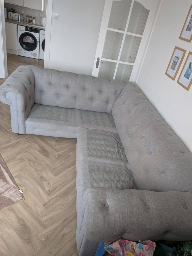 Sofa and stool to match 