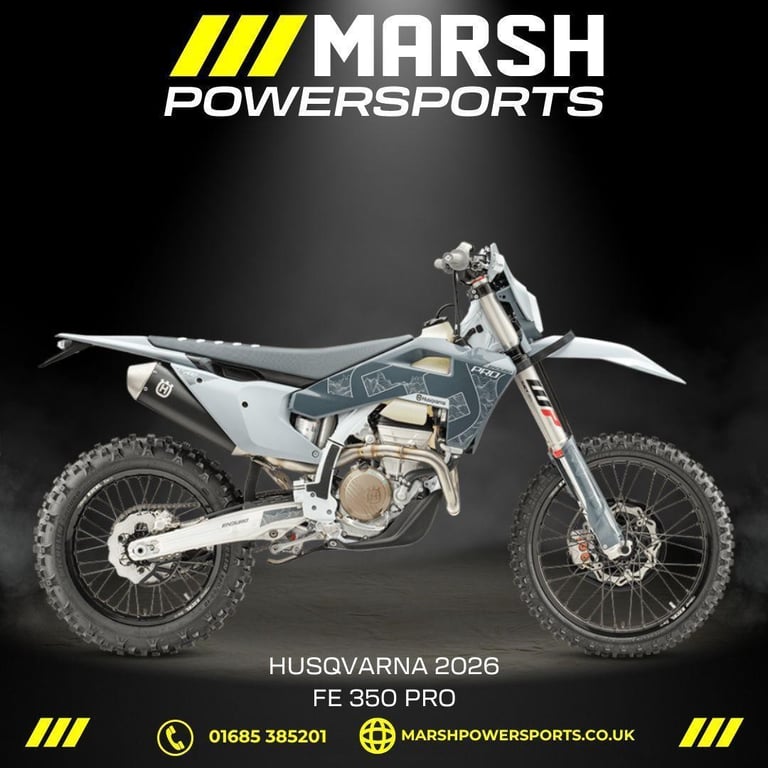 Husqvarna FE 350 Pro 2026 - Husqvarna Main Dealer - Reserve Yours Today!