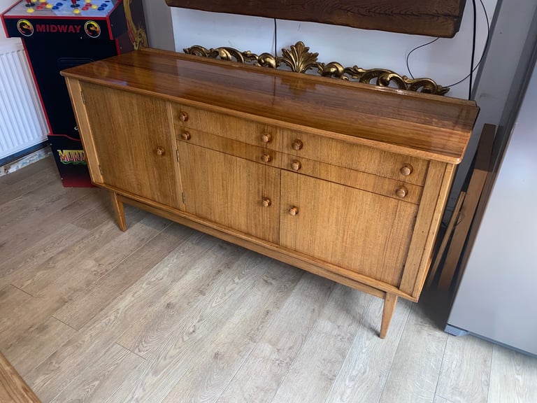 image for A WELTERS OF WYCOMBE TEAK MID-CENTURY SIDEBOARD ,GREAT CONDITION ,RARE TO THE MARKET ,DELIVERY