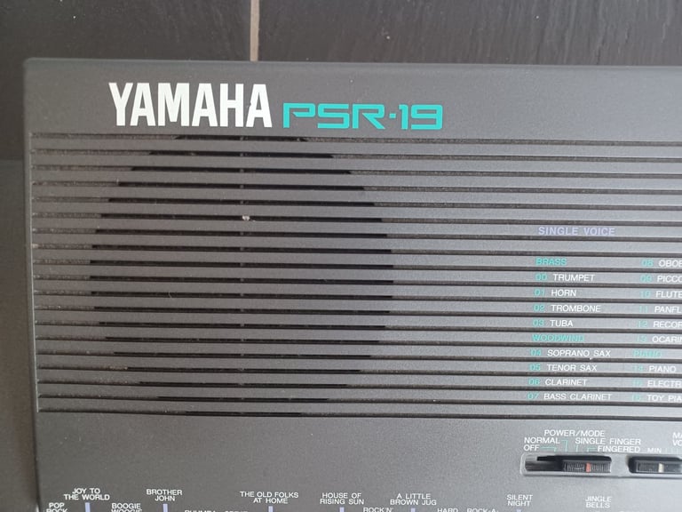 Yamaha PSR 19 Keyboard