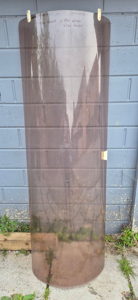 Shower door with frame or without for camper caravan motorhome boat.