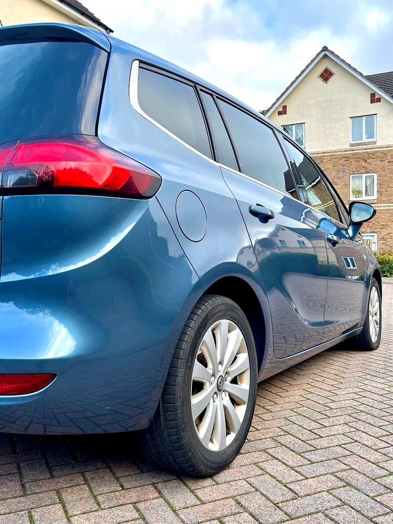 2014 VAUXHALL ZAFIRA TOURER SE CDTI 2.0 DIESEL 7 SEATER MPV BLUE