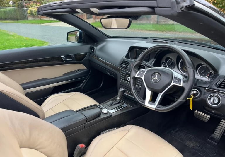 2012 MERCEDES-BENZ E250 CDi SPORT AUTO CONVERTIBLE FULL MOT JUST SERVICED LOVELY