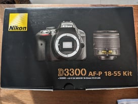 Nikon D3300 kit and lenses