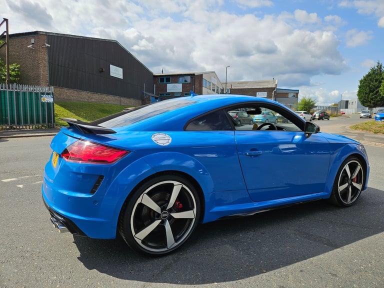 2021 AUDI TT 50 TFSI 320 Quattro TTS Vorsprung S Tronic Blue Damaged Repaired