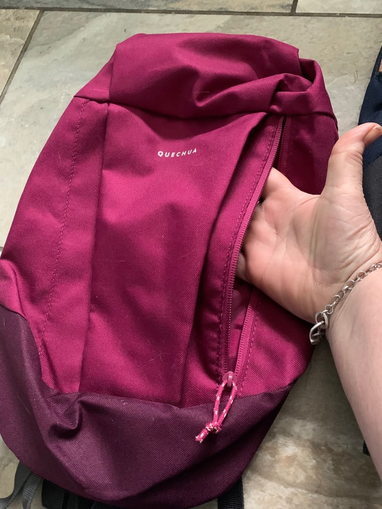 Pair of New/unused Quechua Back pack/Ruck Sack 10L