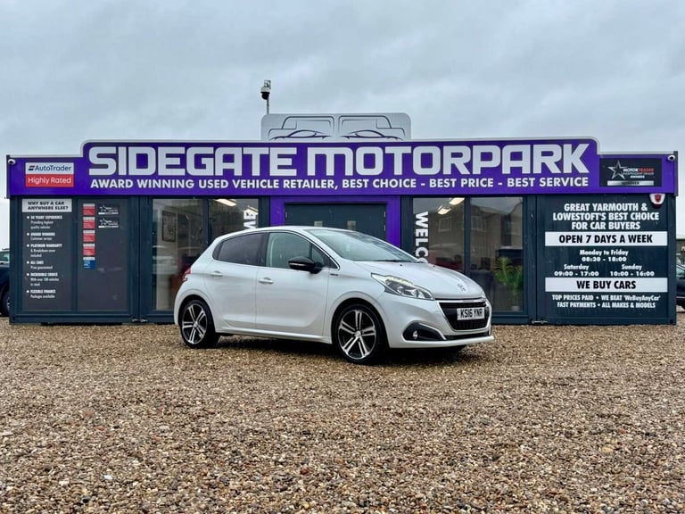 2016 Peugeot 208 1.6 208 GT Line Blue HDi S/S 5dr Hatchback Diesel Manual