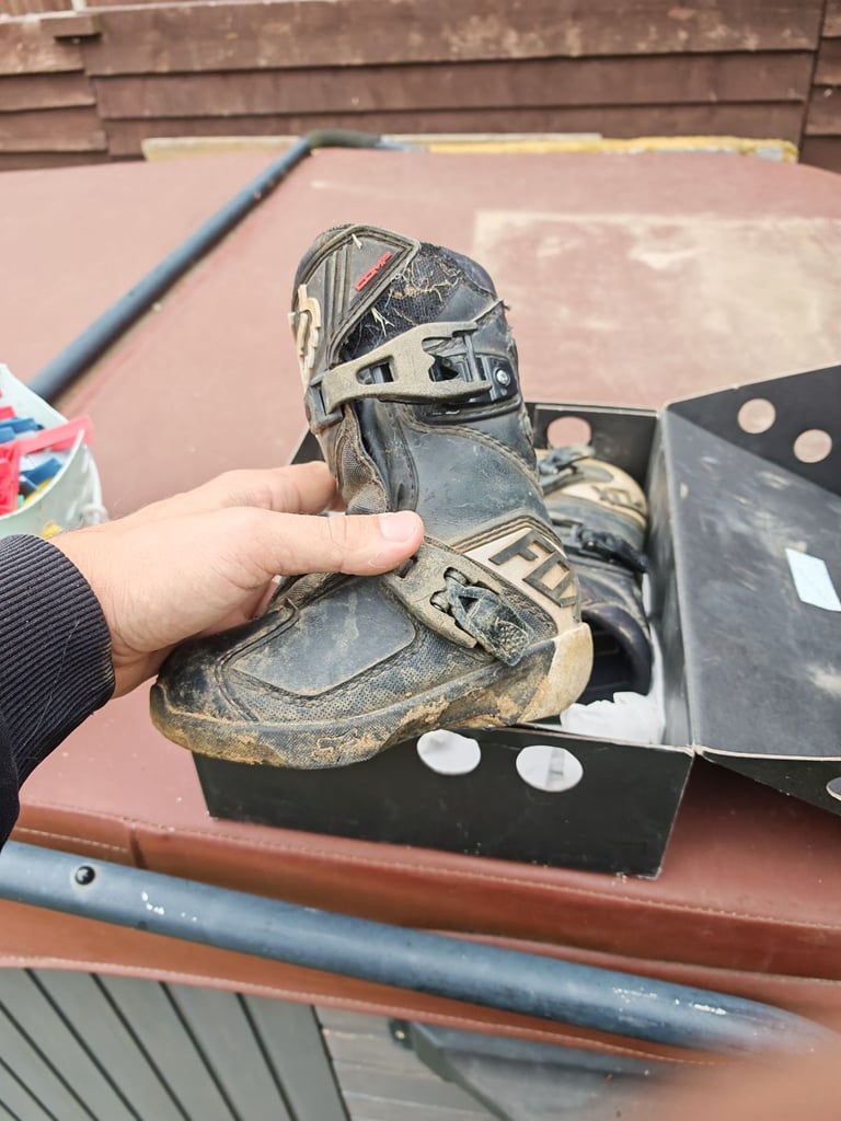 Kids fox Motorcross boots 