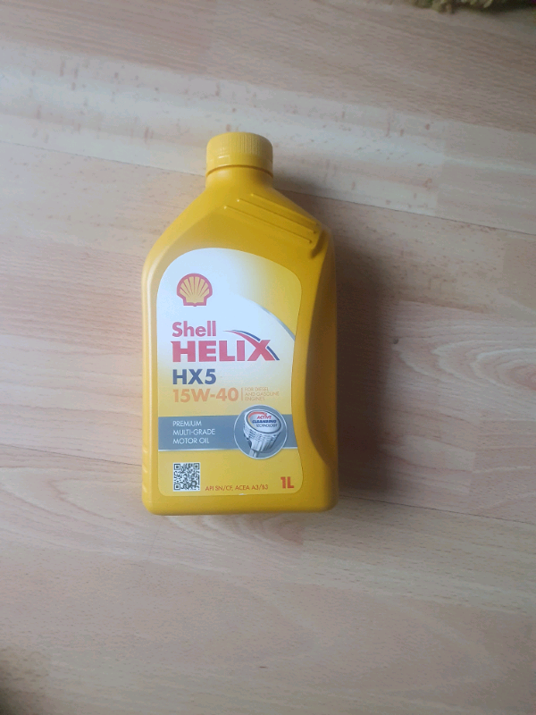 Shell helix hx5 15w 40 oil