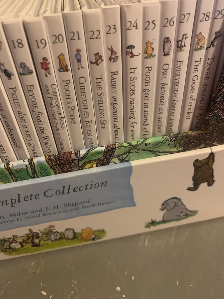 Complete Boxed Winnie The Pooh collection