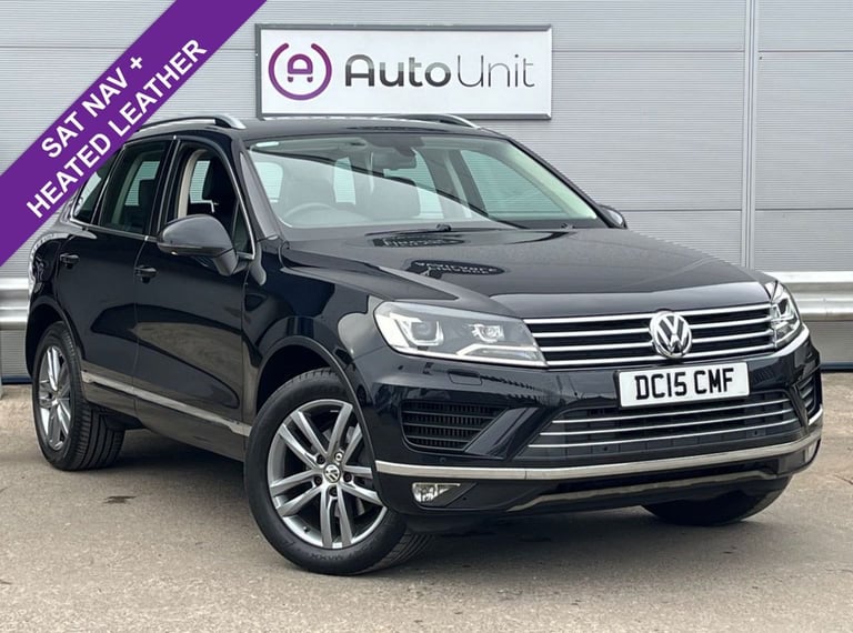2015 VOLKSWAGEN TOUAREG 3.0 TDI V6 BLUEMOTION TECH SE SUV 5DR DIESEL TIPTRONI