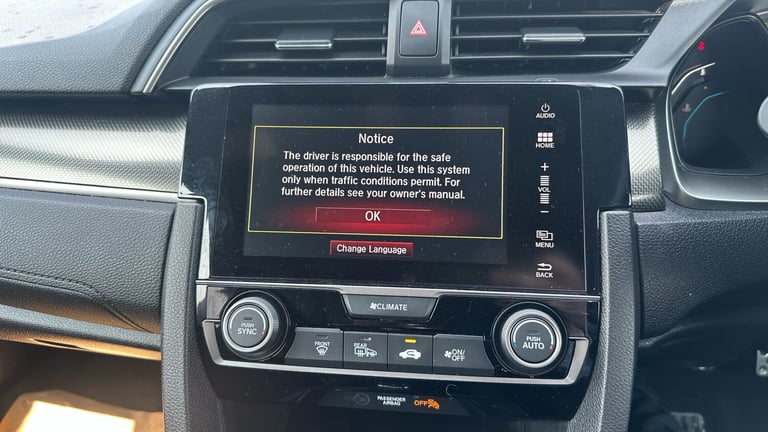 2019 Honda Civic 1.0 VTEC Turbo 126 SR 5dr Petrol Hatchback Hatchback Petrol Manual