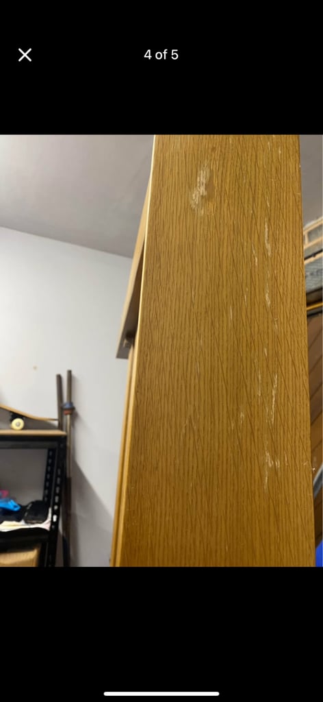 Solid Oak Super King Size Bed Frame 