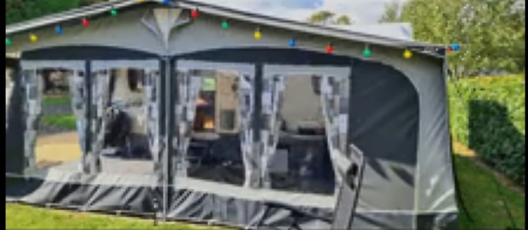 Sterling  cruach mhairi motor mover solar panel dorema awning full package 