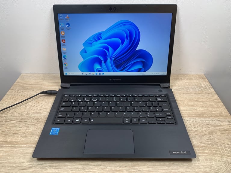 image for Toshiba 8GB 128GB SSD Slimline HD Laptop, Win 11, Microsoft office