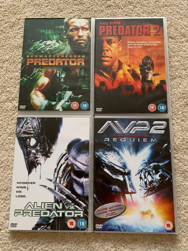 image for PREDATOR QUADRILOGY DVD’S