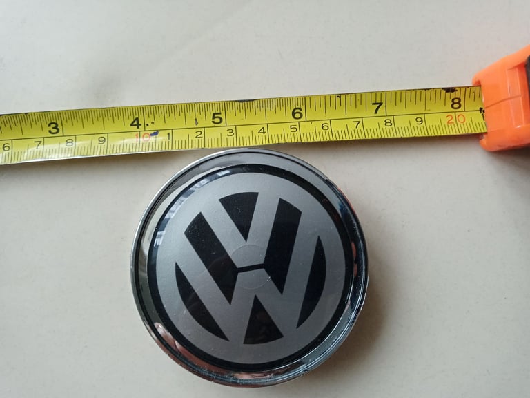 image for 7cm Plastic VW Volkswagen Badge Emblem 087- for a VW Golf , I think ????